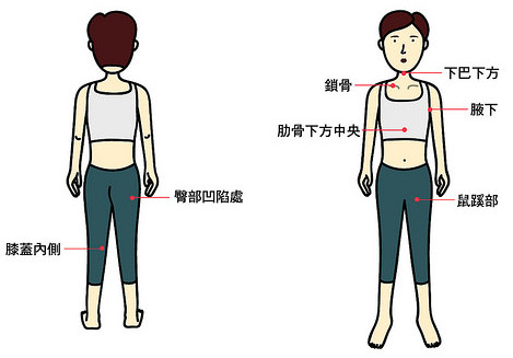 減肥按摩肚子手法 按壓7大淋巴處消脂肪