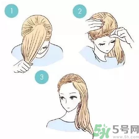 尷尬期劉海怎么編發?尷尬期劉海編法教學