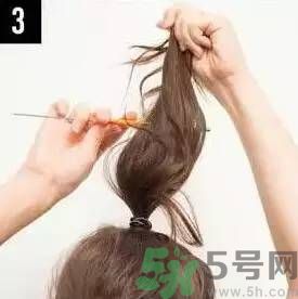 半丸子頭怎么扎?半丸子頭扎發視頻教程