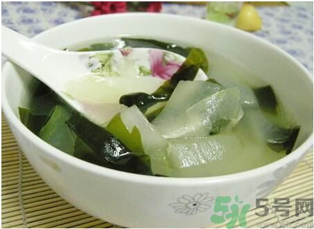 冬瓜和海帶一起吃能降火嗎？冬瓜能和海帶一起吃嗎？