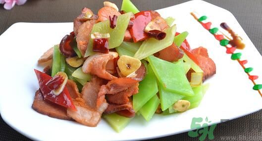 萵筍和臘肉一起炒好嗎？萵筍和臘肉一起吃好嗎？