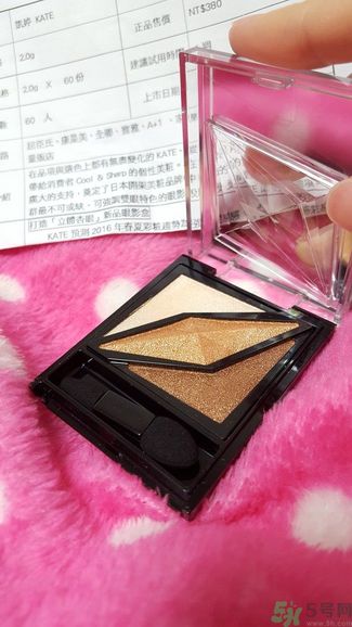 凱婷KATE擴(kuò)型深邃眼影盒怎么樣？好用嗎？
