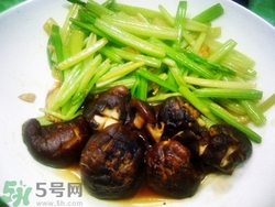 芹菜和香菇能一起吃嗎?芹菜和香菇有什么營養