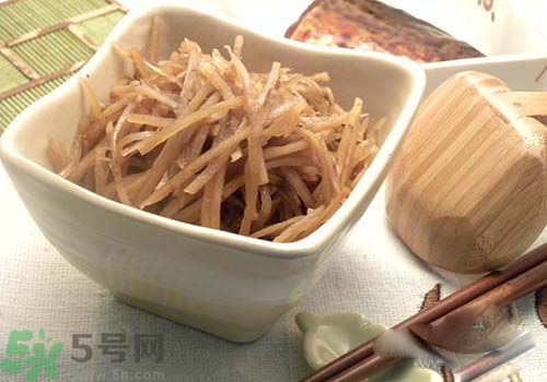 牛蒡的功效作用 牛蒡的營養價值食用禁忌