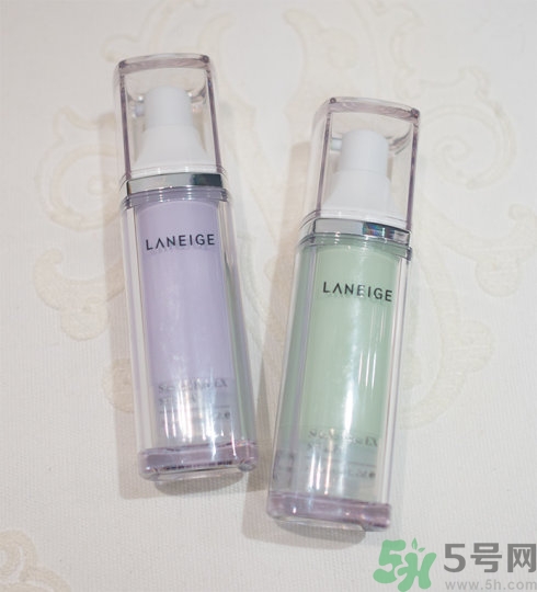 蘭芝隔離霜紫色和綠色的區別？蘭芝隔離霜紫色好還是綠色好？