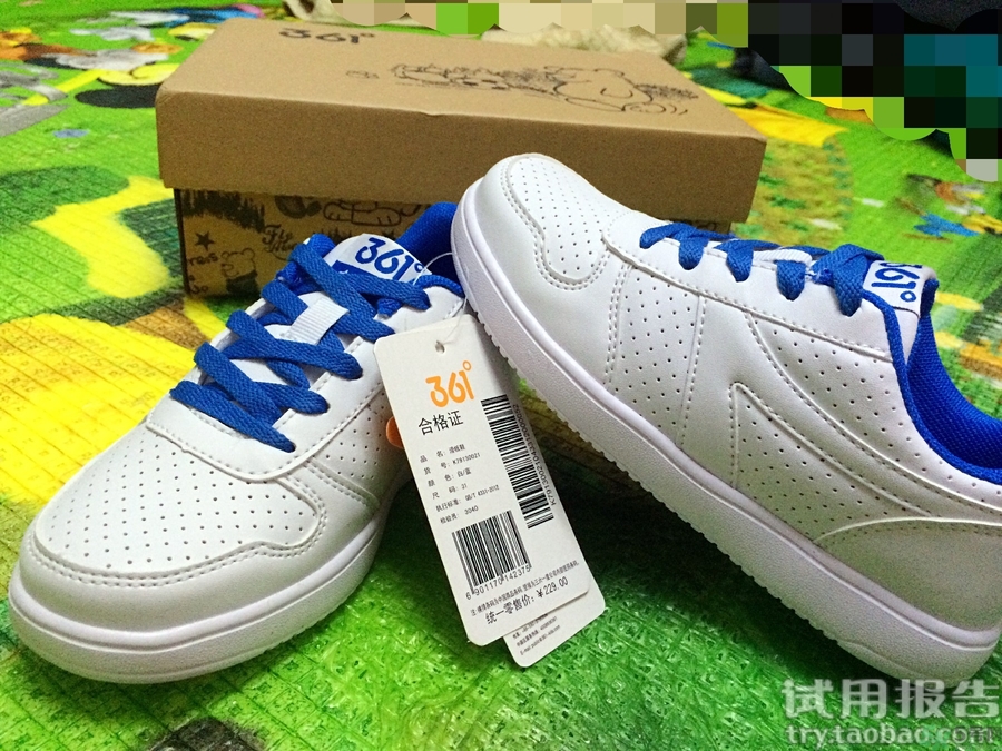361度鞋子真假怎么看?361度運(yùn)動鞋真?zhèn)螌Ρ葓D