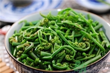 蕨菜的營養價值 蕨菜的功效與作用