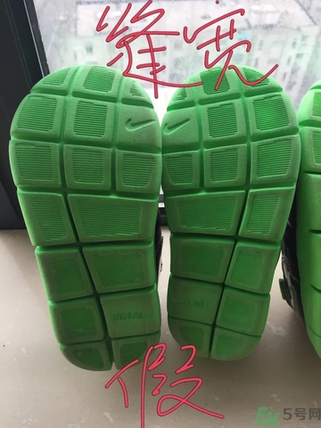 毛毛蟲鞋真假區分 嬰兒耐克毛毛蟲鞋真假區分對比圖