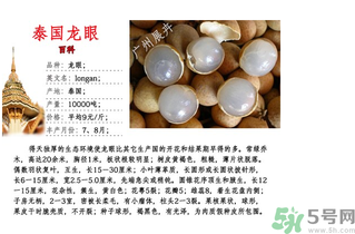 泰國龍眼什么時候上市？泰國龍眼多少錢一斤？