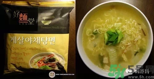 韓國拉面和中國方便面的區別