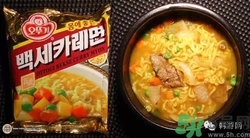 韓國拉面和中國方便面的區別