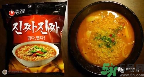 韓國拉面和中國方便面的區別