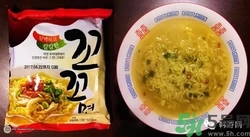 韓國拉面和中國方便面的區別