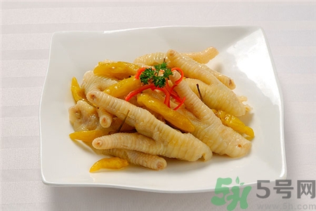 雞爪的營養價值 雞爪的功效與作用