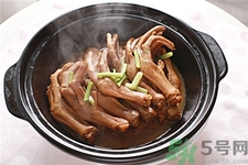 鴨掌的營養價值 鴨掌的功效與作用
