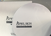 aprilskin氣墊黑白區別 april skin氣墊黑色白色款色號試色