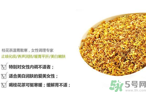 月經期能喝桂花茶嗎？經期能喝桂花茶嗎？