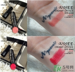 visee口紅怎么樣？visee口紅試色