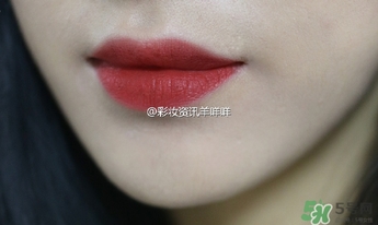 磚紅色是什么顏色？磚紅色口紅試色