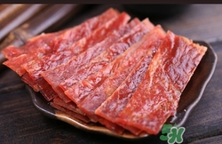 孕婦可以吃豬肉鋪嗎?豬肉脯的營養價值