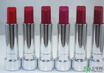 kiko情人節限定口紅色號 kiko心形口紅試色