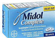 拜耳痛經片有副作用嗎?Midol痛經藥副作用