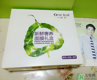 一葉子新鮮奢養面膜多少錢？一葉子新鮮奢養面膜禮盒價格