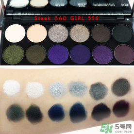 sleek眼影多少錢(qián)？sleek眼影真假鑒別與試色