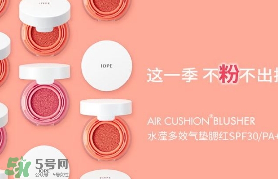 iope氣墊腮紅怎么用？iope亦博氣墊腮紅使用心得