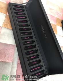 紀梵希我愛你口紅色號試色 紀梵希情人節我愛你口紅試色圖