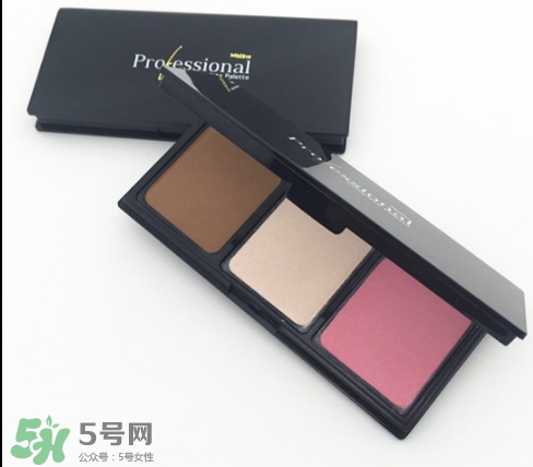 mistine三色修容粉怎么用？mistine三色修容使用方法