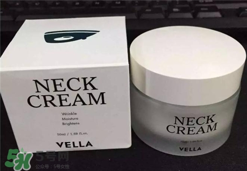 vella頸霜好用嗎？vella頸霜怎么樣？