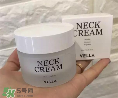 vella頸霜有效嗎？vella頸霜有用嗎？