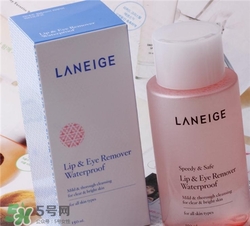 蘭芝眼唇卸妝液怎么用？蘭芝眼唇卸妝液使用方法