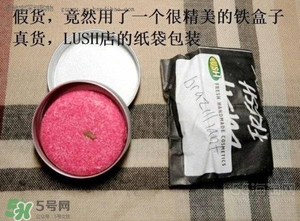 lush小紅帽真假 lush小紅帽洗發皂真假辨別