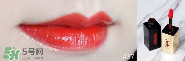 ysl鏡面唇釉哪個顏色好看？ysl鏡面唇釉試色大全
