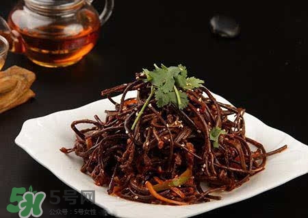 蕨菜有什么營養 野蕨菜的營養價值