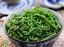 蕨菜有什么營養 野蕨菜的營養價值