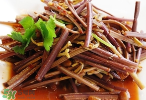 蕨菜苦能吃嗎？蕨菜苦的吃了會中毒嗎？