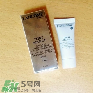 蘭蔻奇跡薄紗粉底液色號(hào)怎么選？蘭蔻奇跡薄紗粉底液色號(hào)試色