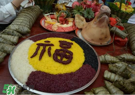 五色糯米飯用什么染？五色糯米飯怎么染？