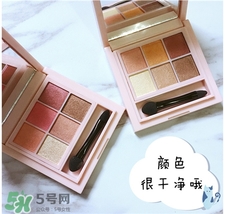 稚優泉六色眼影色號 稚優泉六色眼影試色