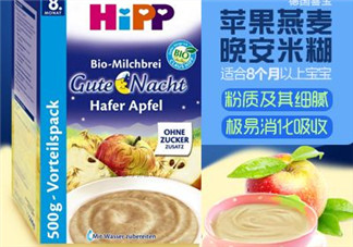 喜寶晚安米粉含鐵嗎？喜寶晚安米粉含不含鐵？
