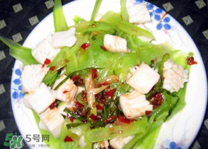 萵筍能和豆腐一起吃嗎？豆腐和萵筍可以一起吃嗎？
