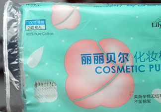 麗麗貝爾化妝棉綠色和白色那個好？麗麗貝爾綠色和白色對比