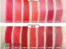 稚優泉染色口紅色號 稚優泉染色口紅試色
