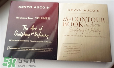 kevyn aucoin修容書一代二代區別_ka修容書對比圖