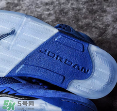 air jordan5麂皮皇家藍(lán)正品多少錢？喬丹5代藍(lán)麂皮專柜價格
