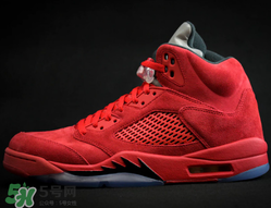 air jordan 5 red suede多少錢？喬丹5代紅色麂皮專柜價格