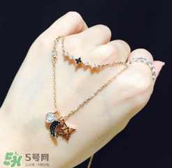 施華洛世奇星月項(xiàng)鏈多少錢？施華洛世奇星月雙鏈專柜價(jià)格